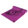 thumbnail image 2 of Tapis de Yoga et Pilates, Plume de Paon Violet, 2 of 2