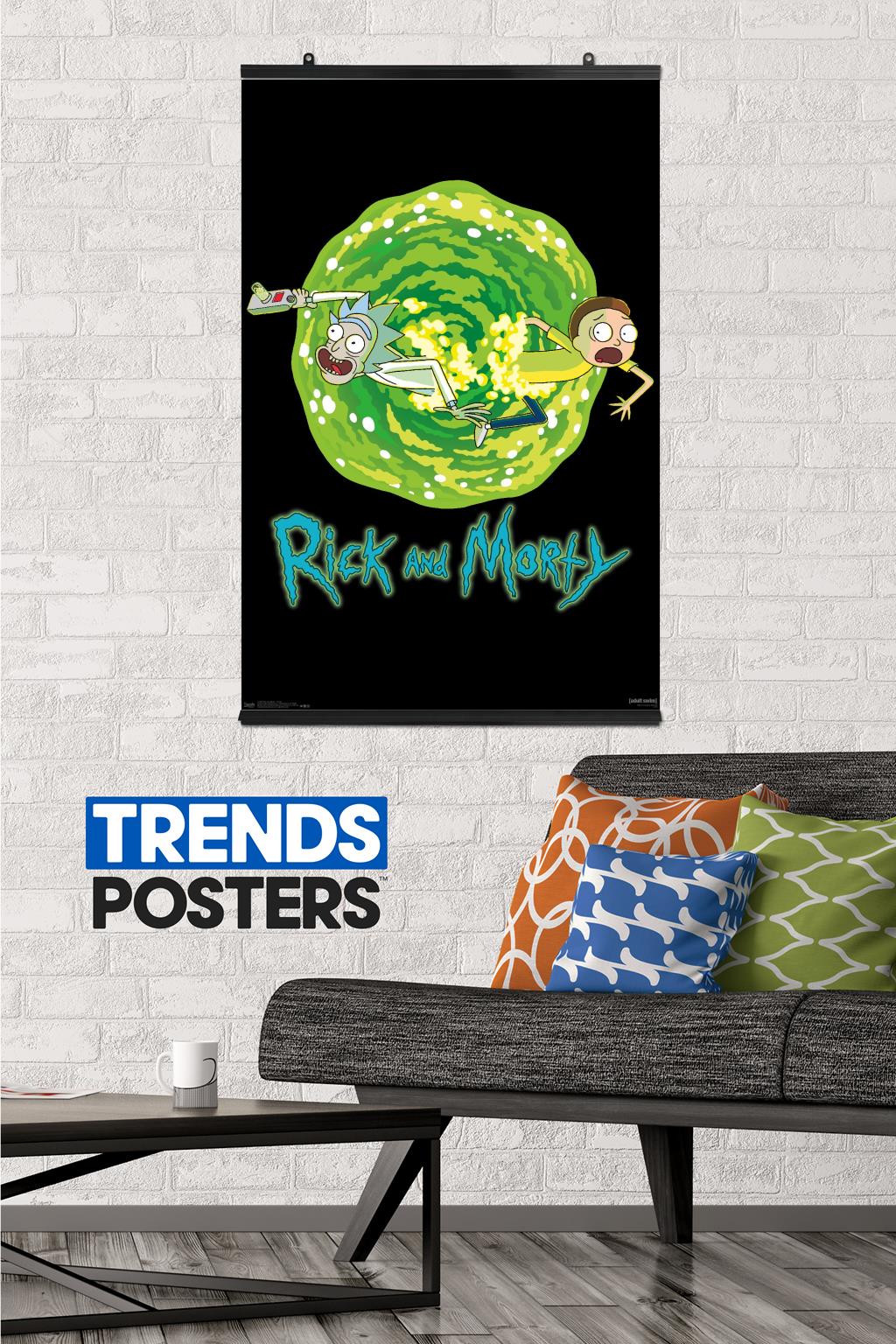 Rick And Morty - Portal Wall Poster, 22.375" x 34"