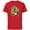 Red, variant on Marvel Avengers Comics 5th Birthday - Short Sleeve Cotton T-Shirt for Adults - Customized-Yellow