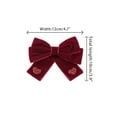 thumbnail image 2 of INSPIRE CHIC Women's Bow Brooch Pin Cute Elegant Preppy Bow Tie Heart Shaped Decoration, 2 of 5