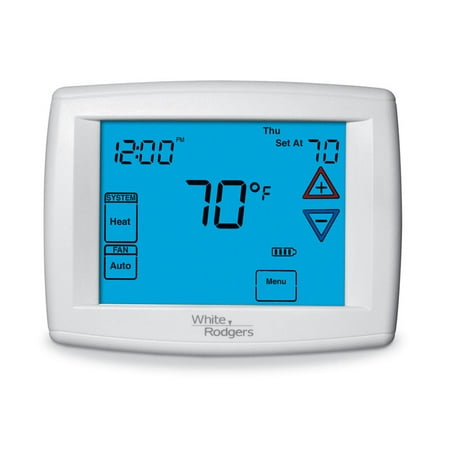 White Rodgers 1F95-1277 | 90 Series Blue Touchscreen Programmable