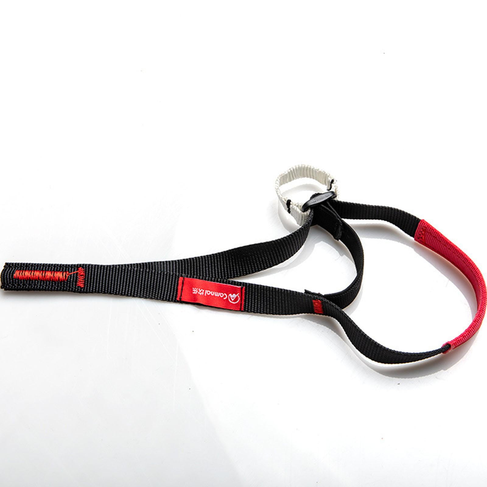 Nishiyuenyi Nylon Climbing Ascender ,Adjustable Foot Loop Ascender Hardware ,Webbing Rope for Outdoor ,Caving ,Hiking ,Rope Ascending 92 to 133cm