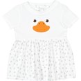 thumbnail image 3 of Inktastic Cute Baby Duck Face Girls Baby Dress, 3 of 5