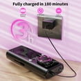 thumbnail image 5 of Electric Nail Drills, 45000 RPM Professional  e File Nail Drill, Cordless Rechargeable Multifunctional Nails Files for Women Salon Beauty Supplies for Holiday Gifts, 5 of 8