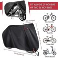 thumbnail image 2 of Waterproof Bike Cover for Outdoor Bicycle Storage - Extra Large Size for 1-2 Bikes, 2 of 5