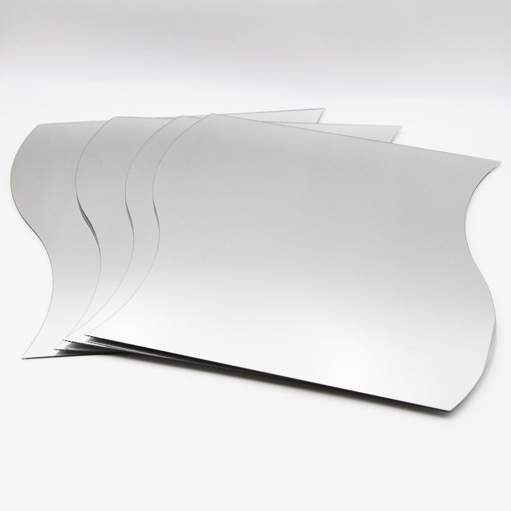 Big Decorative Wall Self Adhesive Shaped Mirrors Set of 4 Walmart