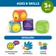 thumbnail image 5 of Juego de 4 recursos de aprendizaje con cubos de emojis de espuma para niños a partir de 3 años, 5 of 6
