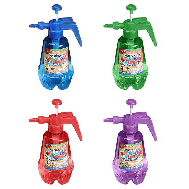 Huanglei Random Color Toy Pressure Spray Bottle Water Balloon Quick Fill Self Sealing Instant Balloons For Kids Girls Boys Set Party Games For Outdoor Summer Funs(Without Balloons)