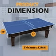 thumbnail image 2 of Mid-Size 8ft Portable Ping Pong Table Tennis Table Top-Foldable Conversion Top for Indoor/Outdoor,Blue, 2 of 7