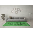 thumbnail image 3 of Ahgly Company Indoor Rectangle Oriental Emerald Green Industrial Area Rugs, 7' x 9', 3 of 4
