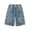 Blue, variant on Big Boys Cargo Jean Shorts Oversized Wide Leg Denim Long Shorts Streetwear Graffiti Bermuda Pants Y2K Loose Fit Baggy Jorts