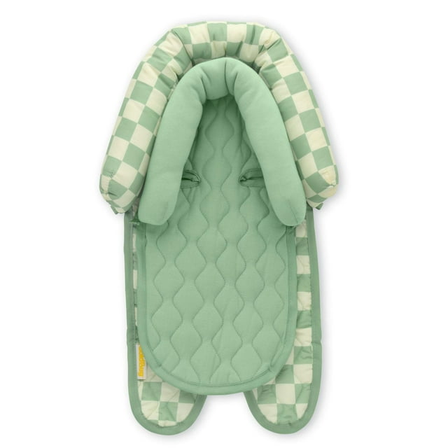 Goldbug Baby Car Seat Duo Head Support, Universal Insert for Newborns and Infants, Unisex Clouds
