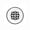 Powder Coated White, variant on Achtek 2" Duct Opening Solid Cast Aluminum Round Grille ( 3-1/2" Round Overall) | Powder Coated Black - Without Screw Holes for Floor