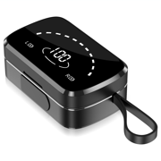 K2 Wireless Earbuds Bluetooth Sport Headphones Premium Fidelity Sound Quality Charging Case Digital Led Intelligence Display Earphones Built-In Mic Headset For MatePad 11 (2021)