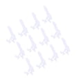 thumbnail image 3 of CIMAXIC Party 12pcs 5 Inches Plate Tea Display Stand Tea Biscuit Dish Easel Rack Multifunction Desktop Display Holder for Home Party Shop,4.92"X4.92"X1.77", 3 of 4