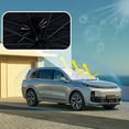 thumbnail image 3 of Car Windshield Sun Shade Cover, Large Foldable Car Reflector Windshield Cover, Auto Sun Shield Heat Protector, Car Sunshade Umbrella, Useful Front Window Sunshade Covers for Car, 3 of 7