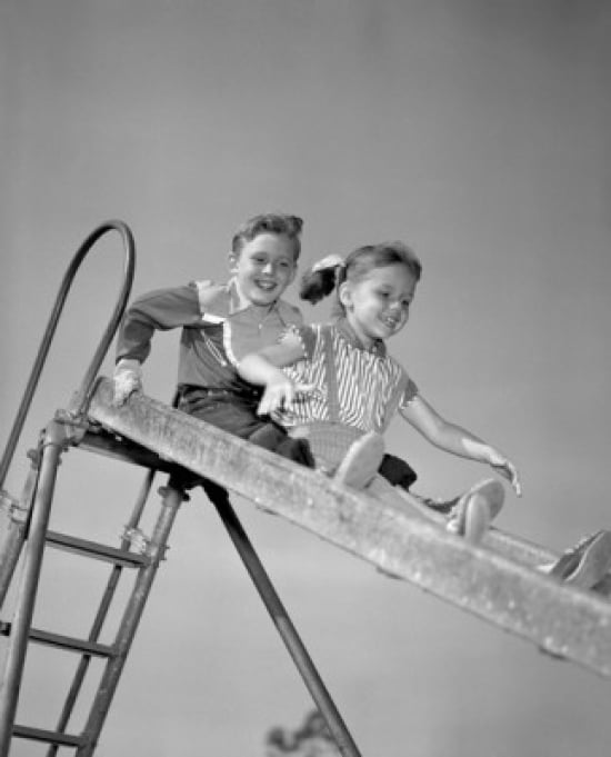 Two Happy Children