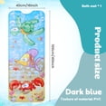 thumbnail image 2 of Dznils Extra Long PVC Bathtub Mat, Cartoon Shower Mat with Suction Cups & Drain Holes, 16" x 40", 2 of 10