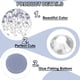 thumbnail image 4 of 1450 Pcs Strass Hotfix Cristal Gemas de Vidrio (Set SS6-SS30, Gris Transparente), 4 of 6