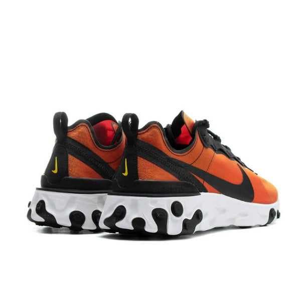 Tenis Nike React Element 55 Hombre Sportwear Deportivo naranja 28