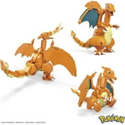 MEGA Pokemon Charizard Building Set (222 Pieces) with 1 Action Figure for Boys and Girls