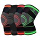 thumbnail image 3 of Protector de rodillas de nailon para correr de verano con correa de presión de punto 3D para baloncesto y montañismo, 3 of 4