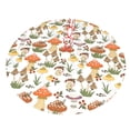 thumbnail image 3 of Kll 36" Christmas Tree Skirt Mushrooms Xmas Tree Skirts Mat For New Year Xmas Holiday Party Indoor Outdoor Home Decoration, 3 of 9