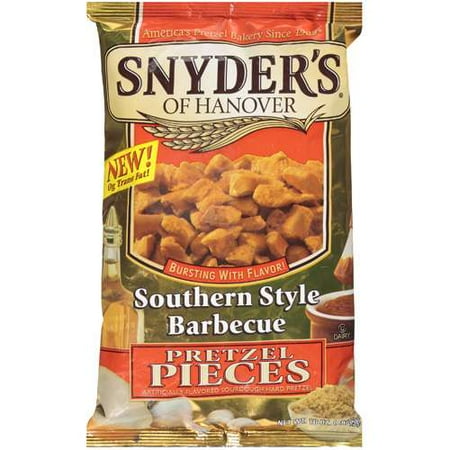 Snyder's Of Hanover: Southern Style Barbecue Sourdough & Hard Pretzel Pieces, 10 Oz