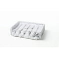 thumbnail image 4 of SunnyPoint Classic Kitchen, Bathroom Faux Marble Soap, Sponge Dish Drainer Holder, 4 of 6