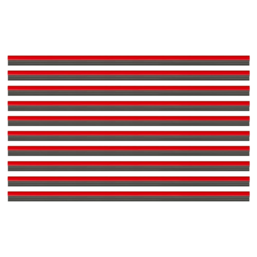 10Pcs 20Cm Car Air Conditioner Outlet U Shape Protective Moulding Trim Strips 