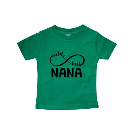 

Inktastic Gift for Nana Infinity World s Best Gift Baby Girl T-Shirt