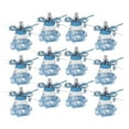 thumbnail image 4 of 12 Botellas de Dulces de Plástico Transparente para Baby Shower Azul Sunnimix Decoración de fiesta de botella de caramelo, 4 of 6
