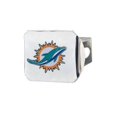 thumbnail image 1 of 22579 Miami Dolphins Hitch Cover, 1 of 1