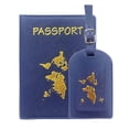 thumbnail image 1 of Travel PU Leather Organizer - 5 Colors, Airtight, 1Pack2Pics, Store Documents/Accessories, 1 of 2