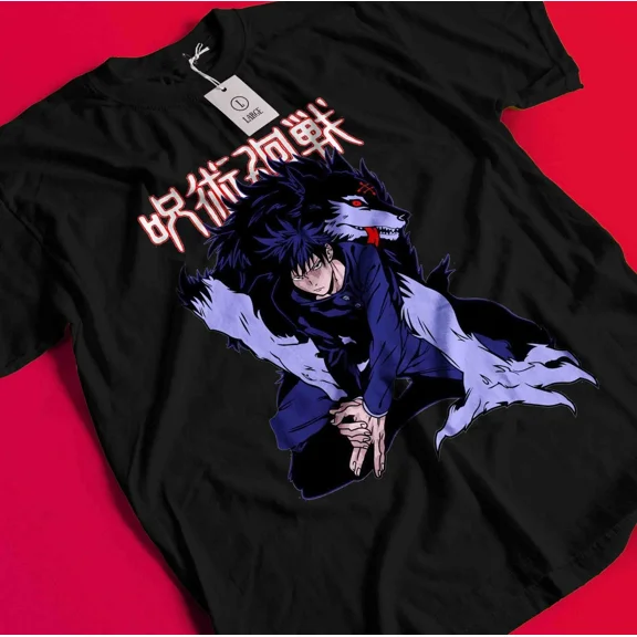 Megumi Shirt Gojo Satoru T-Shirt Jujutsu Kaisen Tshirt Toji Tee Mahoraga Sukuna