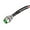 Green, variant on LED Indicator Light AC/DC 110V 8mm Panel Mount Green LED Signal Lamp Metal Shell 2Pcs