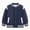 L101-Dark Blue, variant on Boys Button On Baseball Jackets Kids Varsity Jacket Top for Girl Fall Winter Outerwear Sports Track Coat(L101-Red,1-2 Y)