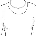 thumbnail image 2 of Bling Jewelry Mens Men's   Necklace SilverGold Tone Stainless Steel Chain 20 Inch, 2 of 3