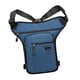 thumbnail image 5 of Riñonera de pierna abatible, organizador portátil, bolsa de hombro, riñonera para motocicleta, bolsa de cadera para ciclismo, informal azul, 5 of 8