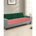 thumbnail image 2 of Pure Olive Green Couch Cushion Covers Stretch, Washable Sofa Seat Covers Individual Seat Cushion Sofa Slipcovers Simple Solid Color Couch Cover Furniture Protector M-1PCS, 2 of 7