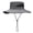 Dark Gray, variant on Mightlink Bucket Hat Wide Brim Multi-function Comfortable UV Protection Breathable Cap for Fishing
