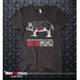 thumbnail image 2 of Bacon Lover Shirt - Dark Heather Gray, Large| Made-to-Order Bacon Festival Graphic Tee, 2 of 3