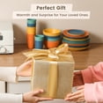 thumbnail image 4 of Homienly 40-Piece Wheat Straw Dinnerware Set, Service for 8, Unbreakable Plates, Bowls & Cups, Multicolor, Dishwasher & Microwave Safe, BPA-Free, 4 of 9