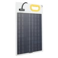 thumbnail image 4 of Cargador solar de 50w interfaz multifuncional panel solar monocristalino cargador de panel solar portátil para viajes al aire libre, 4 of 10