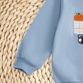 thumbnail image 4 of GCETTIC Toddler Baby Boy Outfit Shirt Long Sleeve Sweatshirt Pants Fall Clothes Size,5-6 Years, 4 of 7