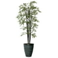 thumbnail image 1 of Vintage Home Artificial Faux Real Touch 7.67 Feet Tall Bamboo Tree With Fiberstone Planter, 1 of 1