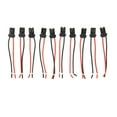 thumbnail image 2 of 10 Pcs Car Bulb Socket, T10 Car Truck Boat  Light Bulb Female Connector Lamp Holder LED Socket Base, 2 of 8