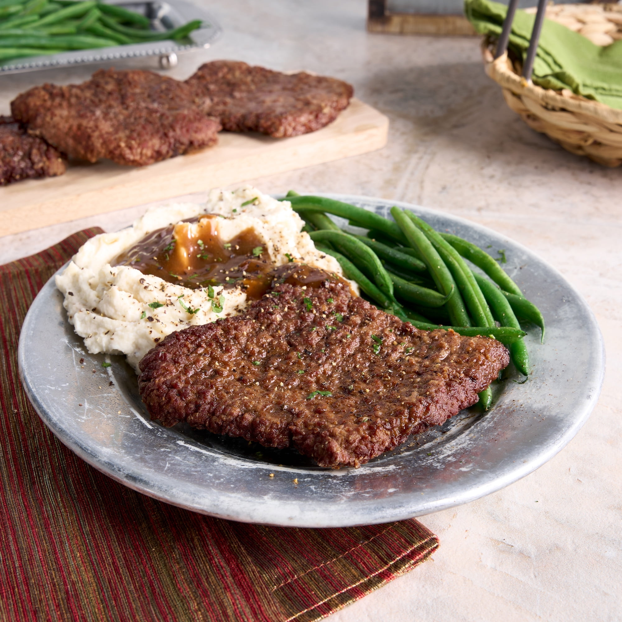 Beef Cubed Steak, Tray, Fresh, 0.3 - 0.9 lb