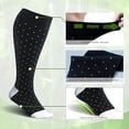 thumbnail image 2 of UZMOG 3 Pack Plus Size Compression Socks for Women & Men, Extra Wide Compression Socks Calf Knee High Stockings, 2 of 4
