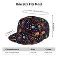 thumbnail image 6 of Uemuo Rainbow Jellyfishes Pattern Women's Baseball Cap,Straight Brim Hat,Golf Dad Hat,Travel Hat,Sun Protection Cap,Everyday Accessory, 6 of 9